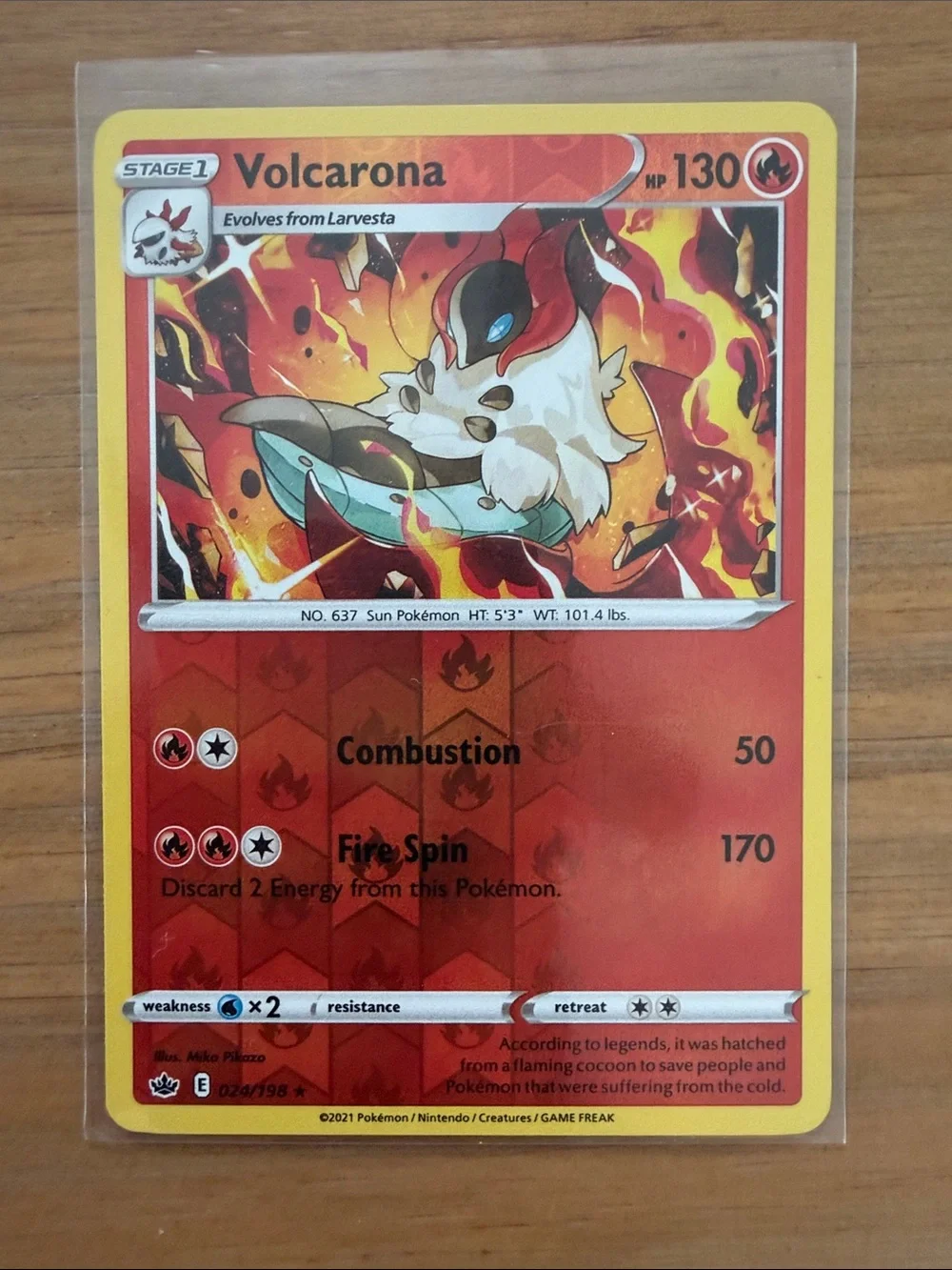 Larvesta & Volcarona Evolution Lot | 4 Pokémon Cards | Reverse Holo ✨5/$25✨